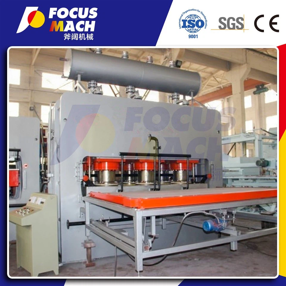 Short Cycle Melamine Laminated Hot Press Machine