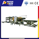 Siemens Servo Motorlu Otomatik Kontrplak Yapımı Ağaç İşleme Kaplama Jointer Çekirdek Besteci Oluşturucu Makinesi